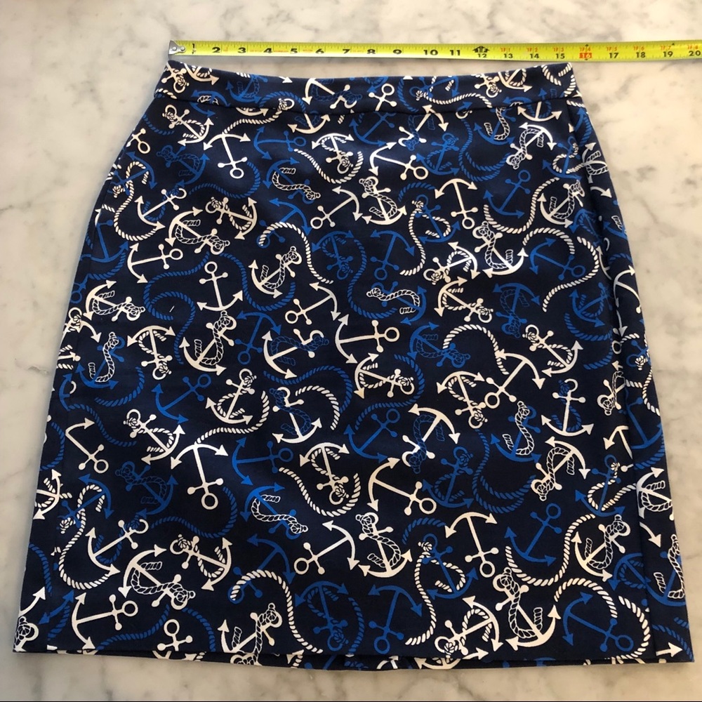 NWOT Banana Republic Nautical Skirt